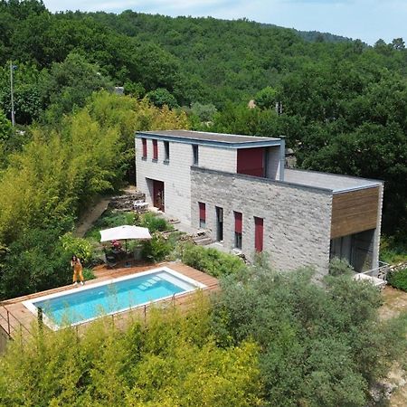 La Maison Des Chataigniers Meyrannes Esterno foto