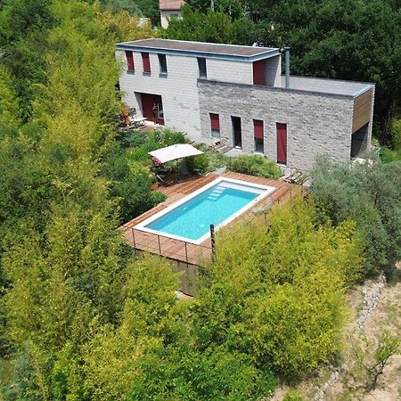 La Maison Des Chataigniers Meyrannes Esterno foto