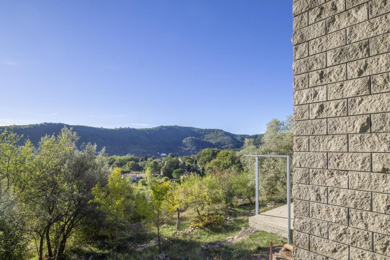 La Maison Des Chataigniers Meyrannes Esterno foto